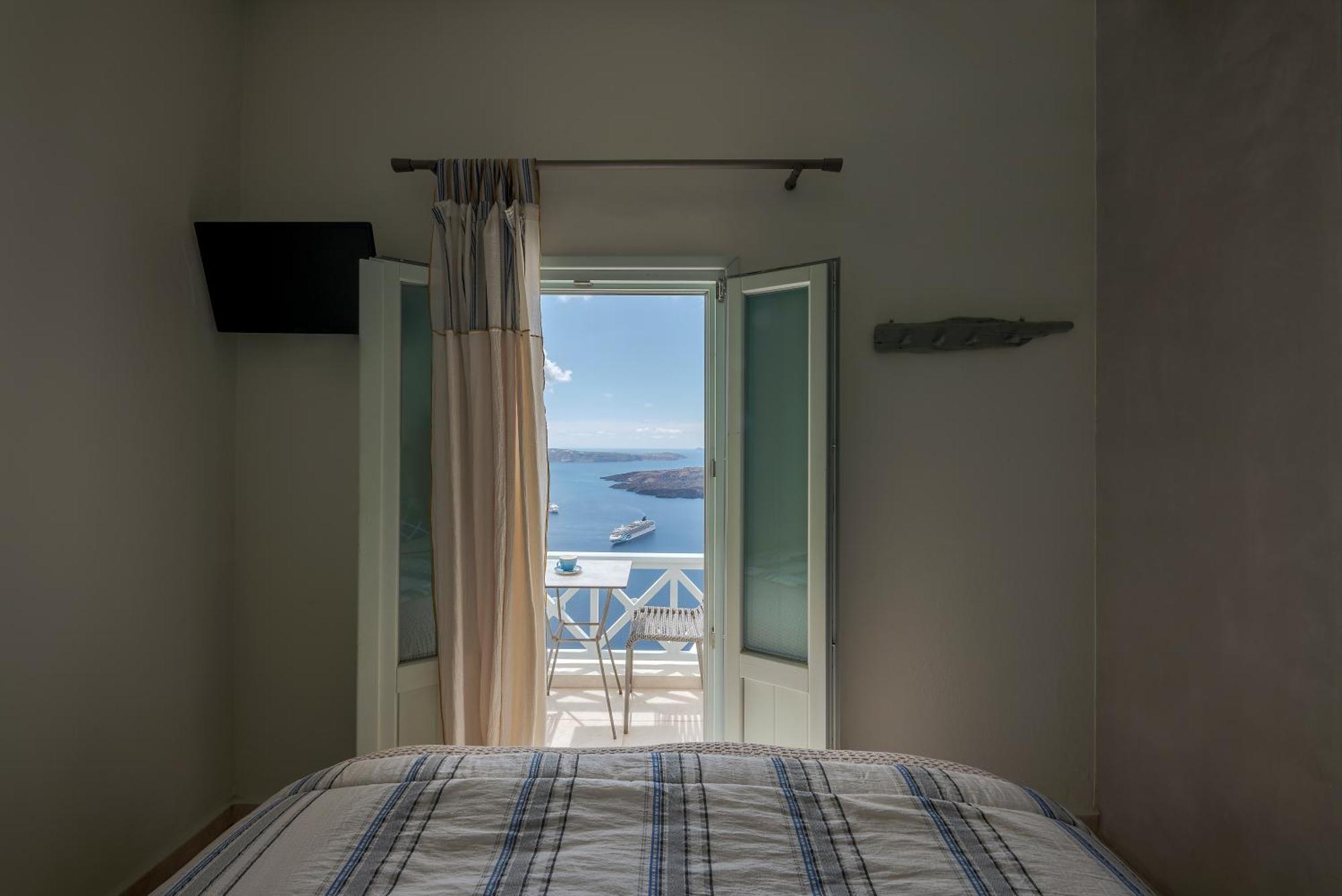 Blue Dolphins Apartments Firostefani Exteriér fotografie