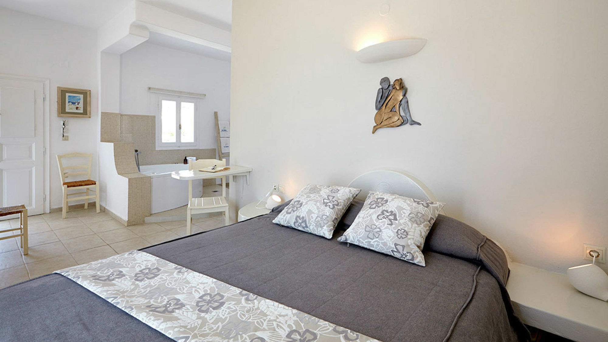 Blue Dolphins Apartments Firostefani Exteriér fotografie